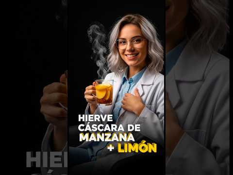 ¡NO BOTES la Cáscara de Manzana! La Bebida que DESINTOXICA tu Cuerpo Mientras Duermes 😱